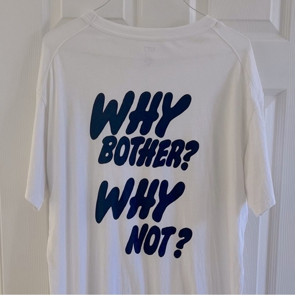 UNIQLO X VERDY COLLAB UT GRAPHIC T-SHIRT DRESS SIZE M Great Condition White - Picture 7 of 8